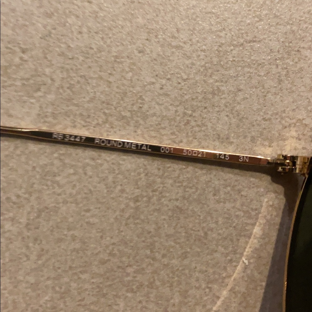 Round Authentic Ray Bans - Picture 2 of 2